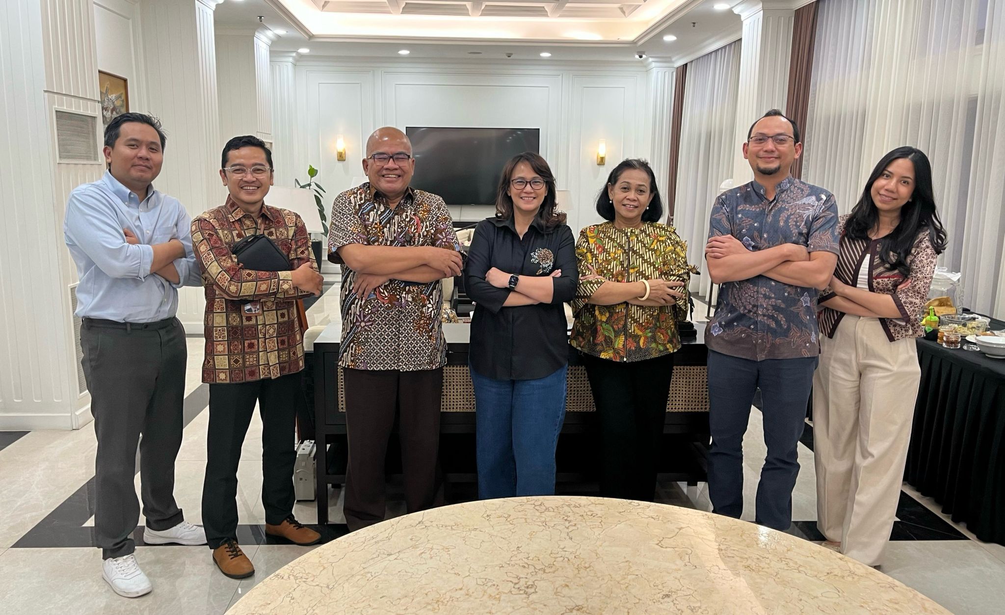 Tim Triage DFCI Bertemu Komisaris Utama PGN Amien Sunaryadi