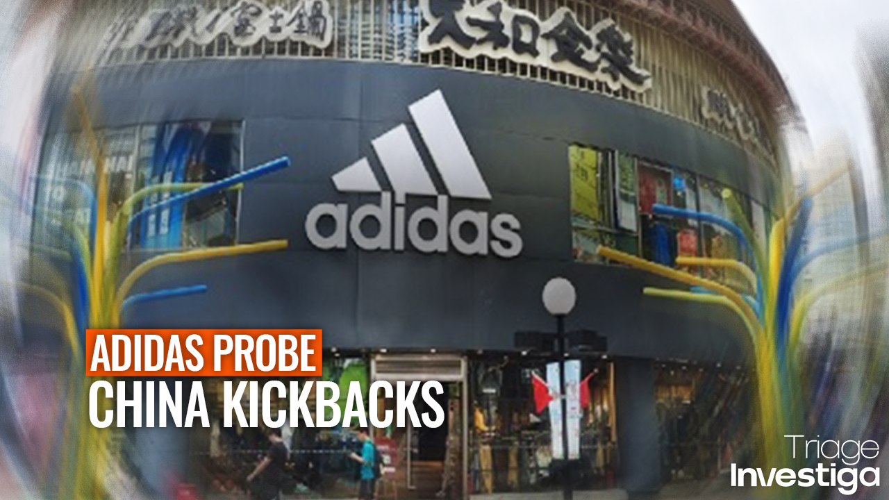 Adidas is investigating allegations of embezzlement and kickbacks in China