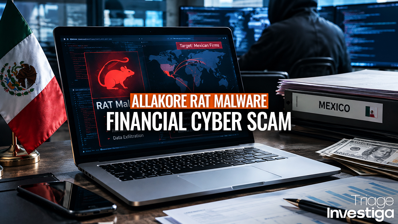 AllaKore RAT Malware Targeting Mexican Firms with Financial Fraud Tricks