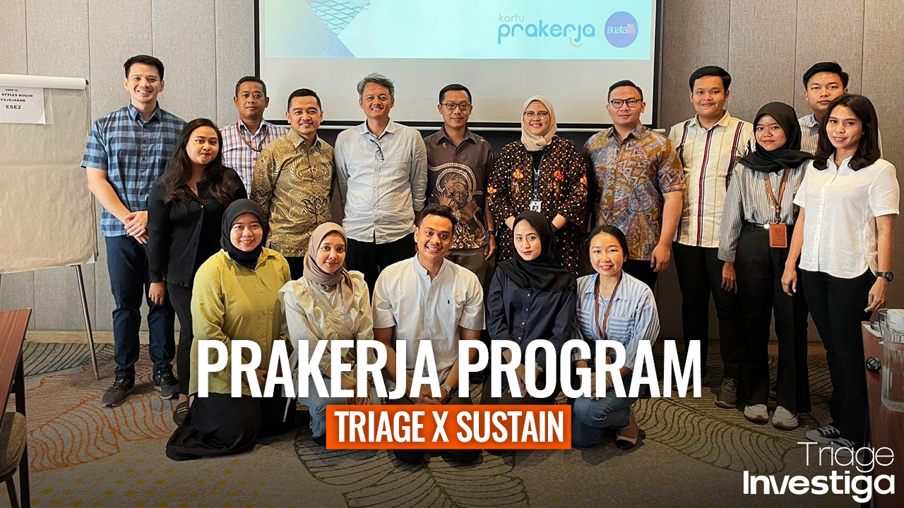 Triage Collaborates with SustaIN for the Kartu Prakerja Program