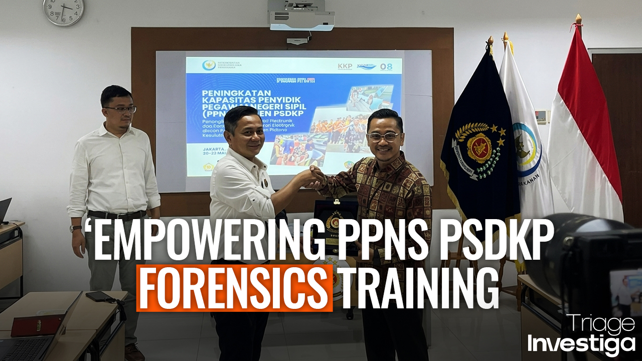 Empowering PPNS PSDKP: Dani Prawira Speaks on Digital Forensics in Money Laundering Cases