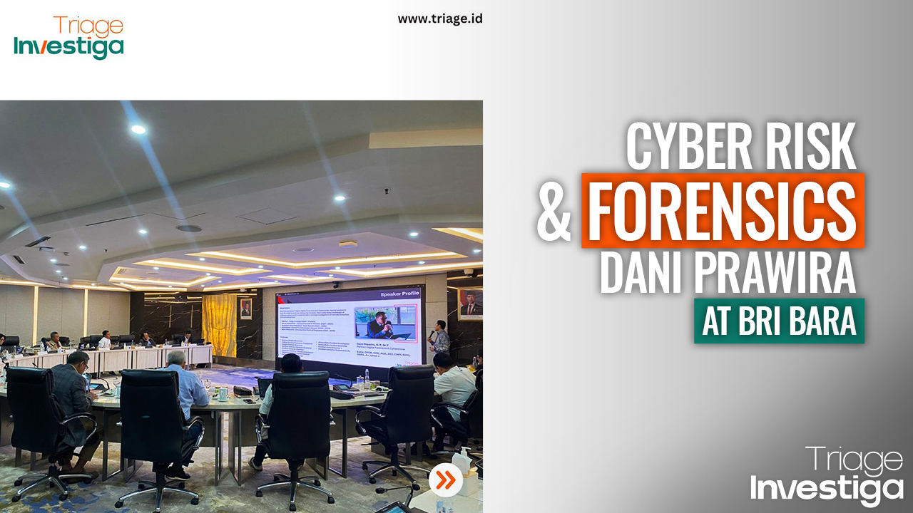 Dani Prawira Speaks on Digital Forensics and Cyber Risks at BRI's BARA Event