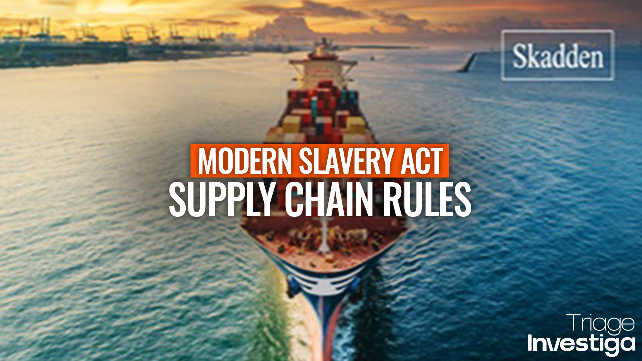 UK Modern Slavery Act: The Future of Transparency in Supply Chains