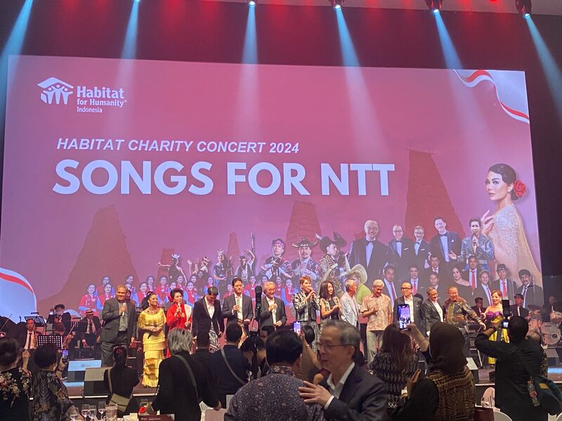 Triage Investiga Hadiri Konser Amal Habitat 2024: Lagu untuk NTT