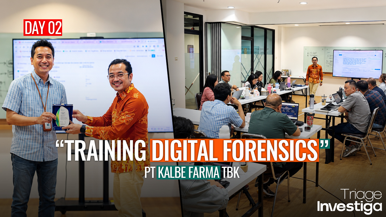Digital Forensic Fundamental & OSINT Training for the Audit Team at Kalbe Farma (Batch 2)
