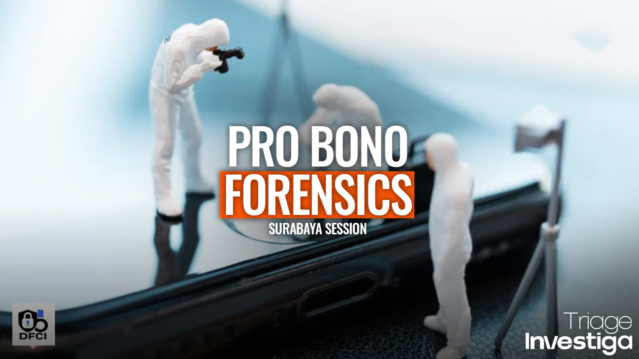 Preserving Data with Integrity: Our First Pro Bono Forensic Service in Surabaya