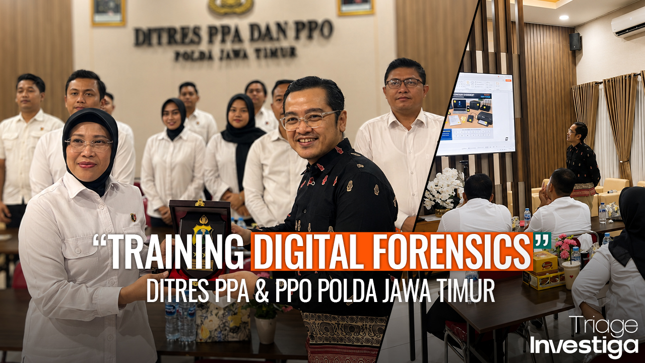 Triage Investiga Delivers Pro Bono Digital Forensics Training to Polda Jatim