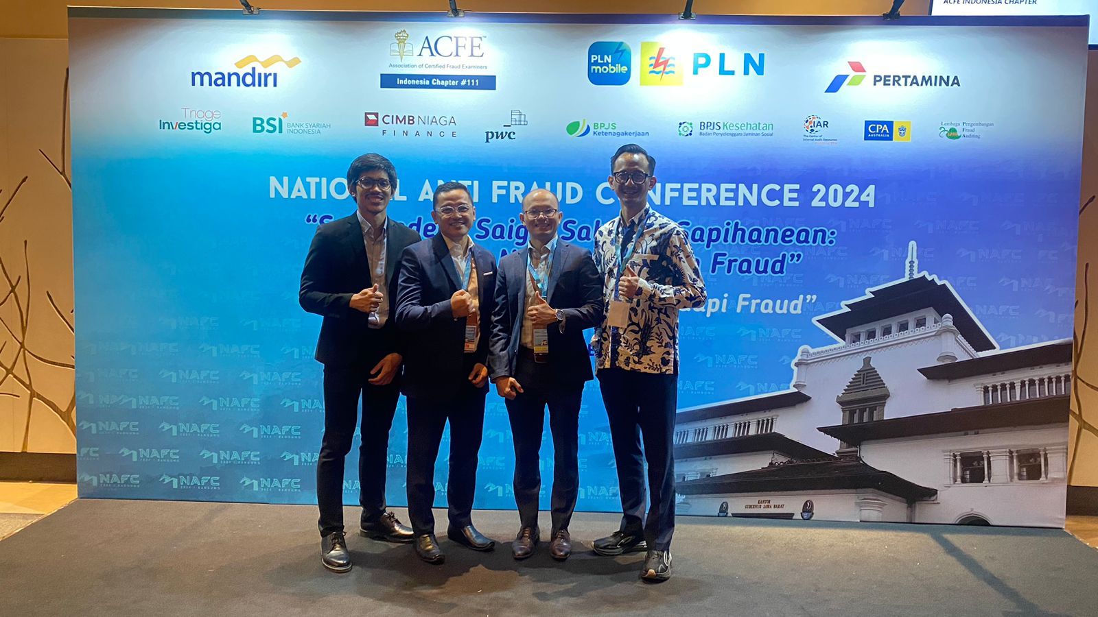 Triage Investiga Hadiri Konferensi Anti-Penipuan Nasional (NAFC) di Bandung