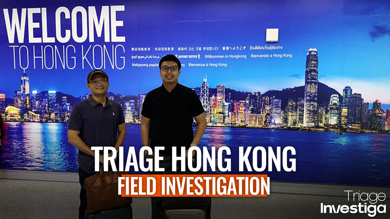 Triage Investiga Goes to Hong Kong: Field Work and Team Learning  Option 2 (Action-Oriented): Ha