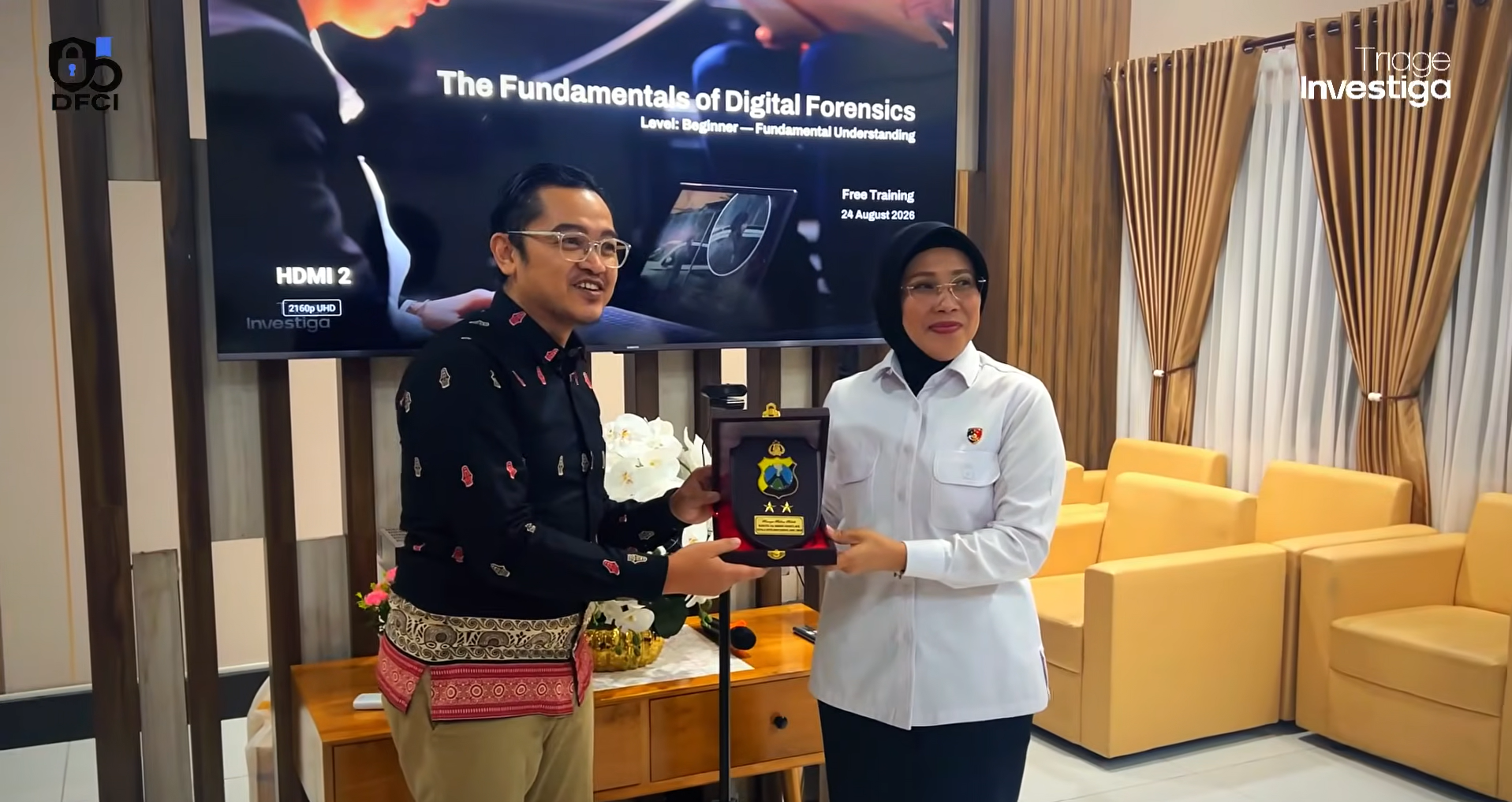 Triage Investiga Berikan Pelatihan Forensik Digital Pro Bono untuk Polda Jatim