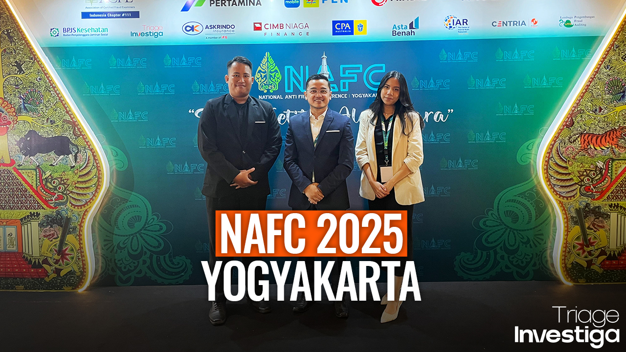 Triage at the National Anti-Fraud Conference (NAFC) 2025 in Yogyakarta