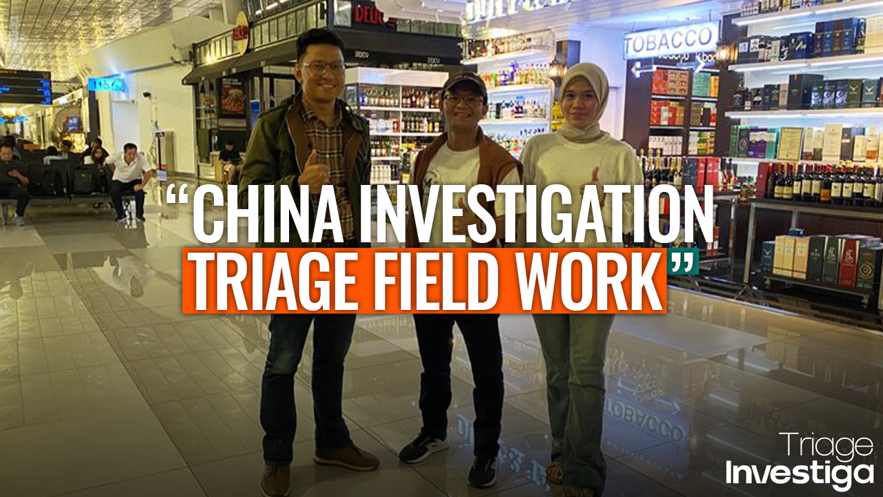 Dedication in Action: The Triage Team Embarks on a Field Investigation to China