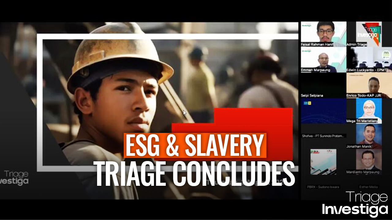 Triage Investiga Successfully Concludes Webinar on ESG and Modern Slavery